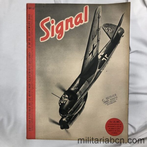 revista signal aleman frances segunda guerra mundial propaganda