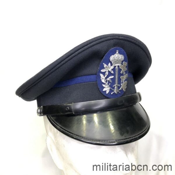 Bélgica. Gorra de la Policía Nacional belga. Modelo antiguo.