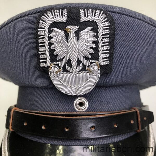 People's Republic of Poland. Officers Air Force or Aviation visor cap