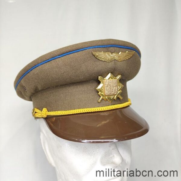Czech Republic. Air Force or Aviation Officer's visor cap.