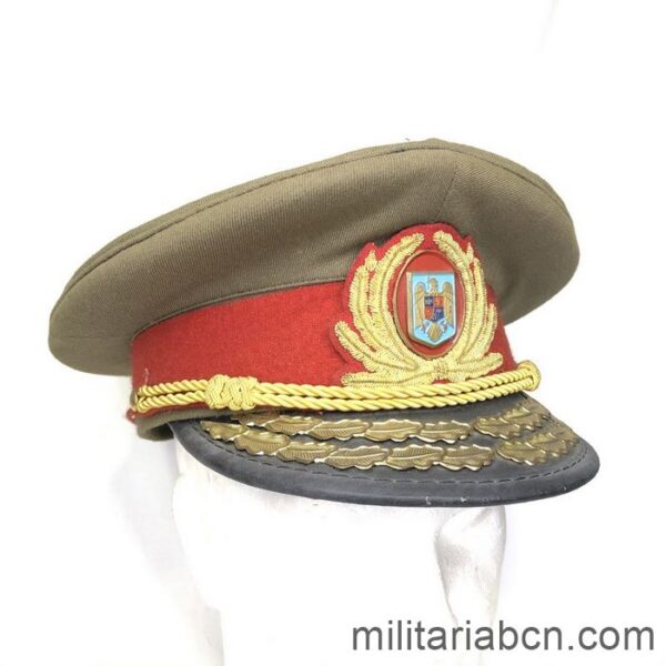 gorra general rumania socialista infanteria