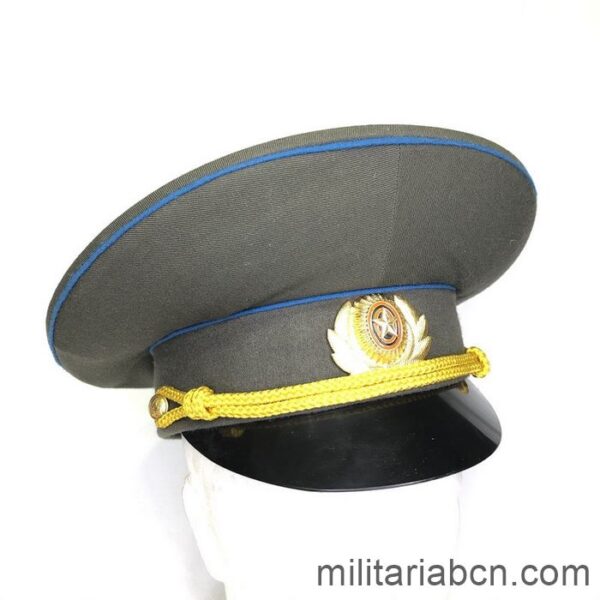 Rusia. Federación Rusa. Gorra de plato del Ejército del Aire.