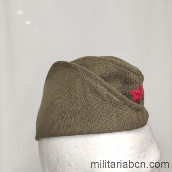 Yugoslavia. Yugoslavian Army overseas cap. 1984. Size 56. Made in Tetovo. Yugoslaviab cap. Militaria Barcelona