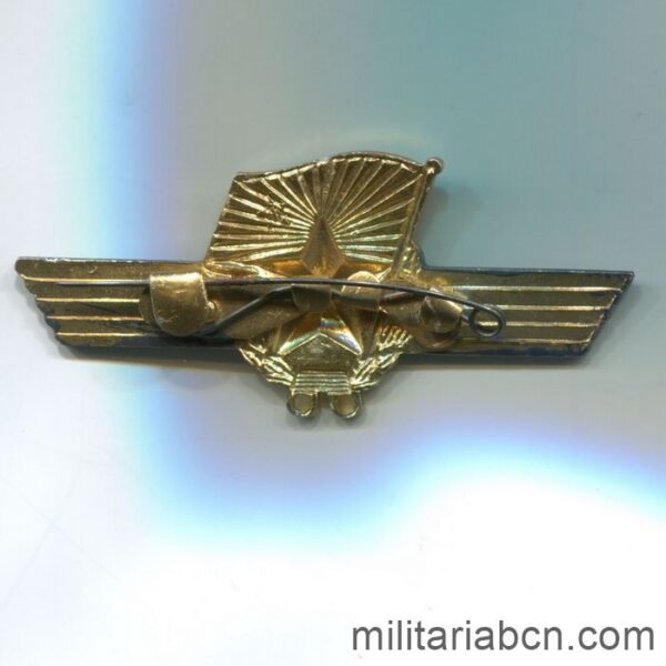USSR Soviet Union. Air Force Long Service Badge reverso