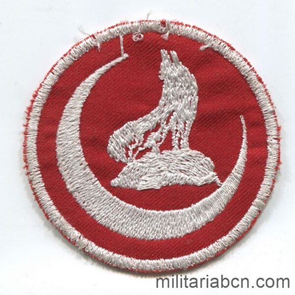 Turkey. Patch of the Turkish nationalist organization Gray Wolves.