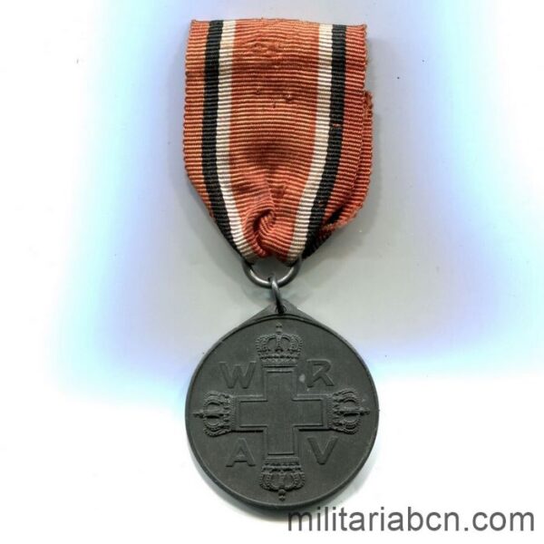 Prussia. 3rd Class Red Cross Medal. Preussen Rot-Kreuz-Medaille 3.Klasse.