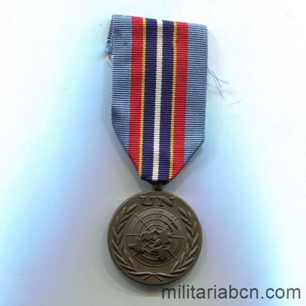 UN Medal, United Nations Organization for the UNAMIC operation, United Nations Advance Mission in Cambodia. Cambodia 1991-92