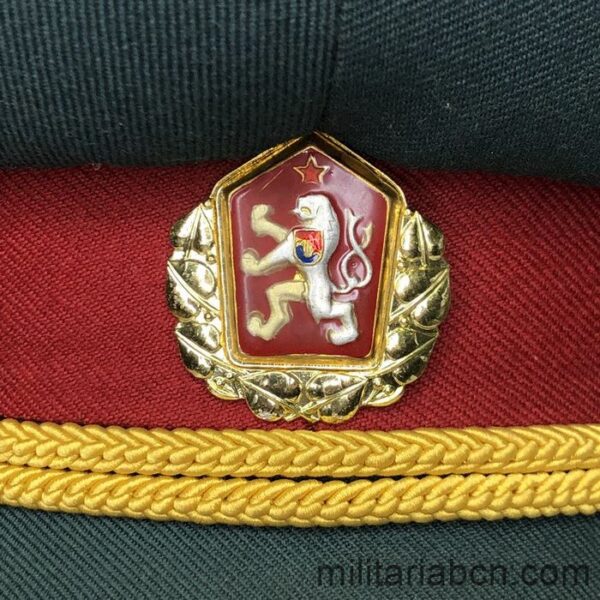 Czechoslovak Socialist Republic. Army Officer visor cap