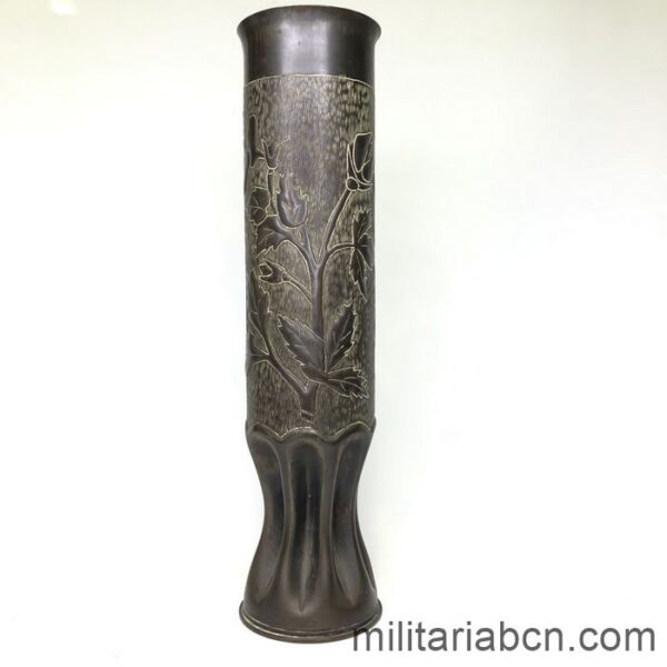 France. Trench art from the 1st World War. With the Cross of Lorraine. 347 mm.