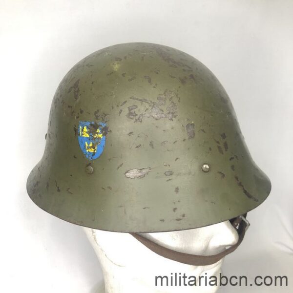 sweden swedich helmet m26 ww2 original decals
