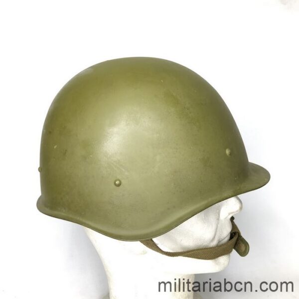 USSR Soviet Union. Soviet helmet Ssh-40, officially "СШ-40, стальной шлем".