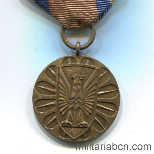 People's Republic of Poland. Award of Merit in the Protection of Public Order. Bronze version