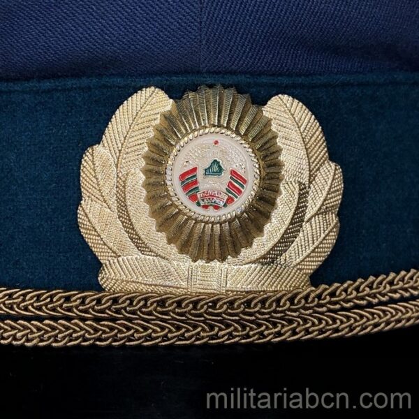 Belarus. Border Guards visor cap. Alexander Lukashenko period. Size 58.
