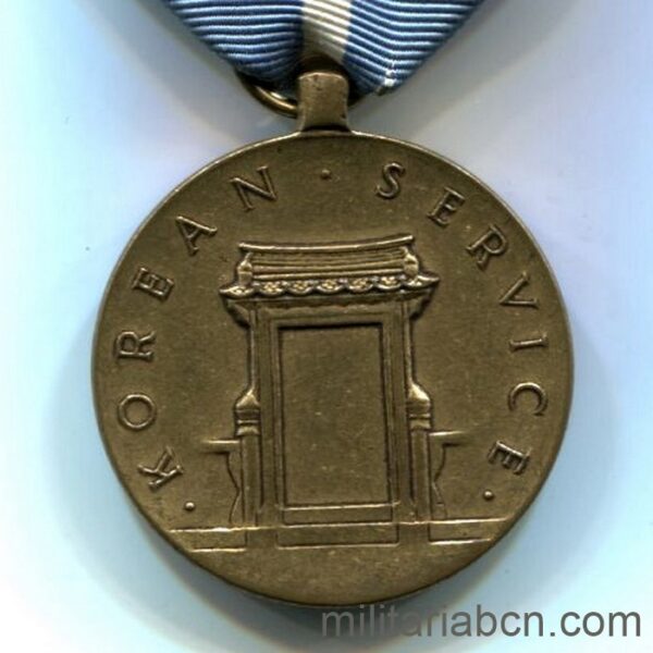 United States of America. Korea Service Medal 1950-1954.