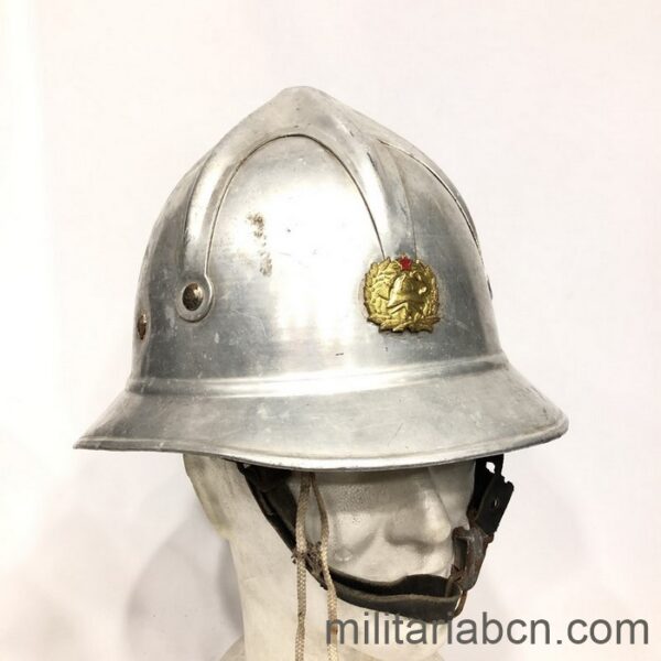 Socialist Federal Republic of Yugoslavia. Fireman helmet. 50's.