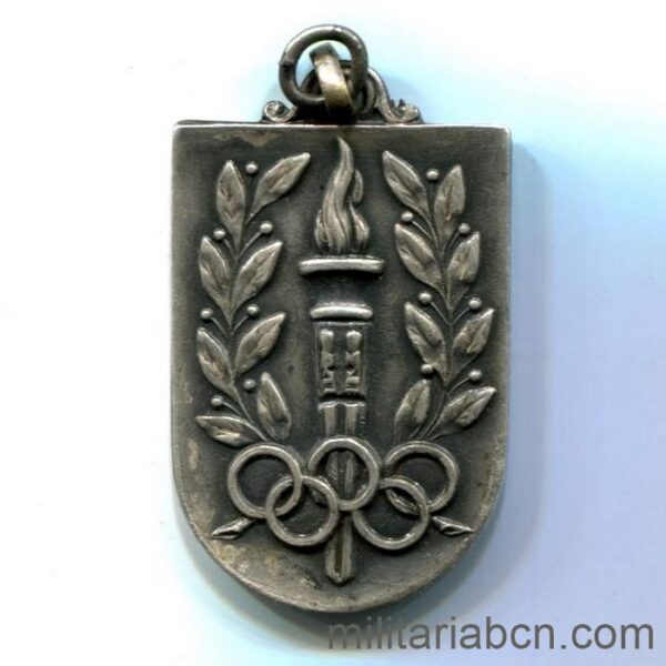 Medalla del Sindicato Provincial Seguro Filatelia Marcofilia. 27-VI-1964. Medalla española