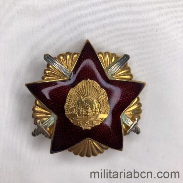 People's Republic of Romania. Order of Defence of the Fatherland. 1st Class. 1st Model.