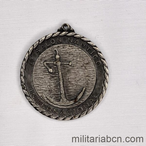 Medalla del IV Salón Náutico Internacional de Barcelona. 1966