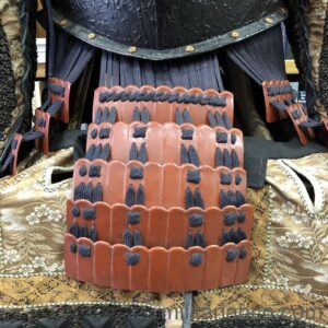 Japan. Yoroi or Japanese samurai armor from the Showa period 
