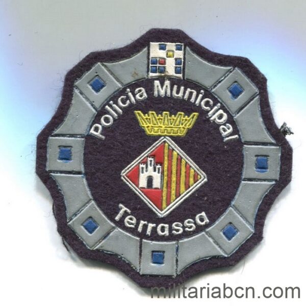 Insignia de tela de la Policía Municipal de Terrassa, Parche de policía local