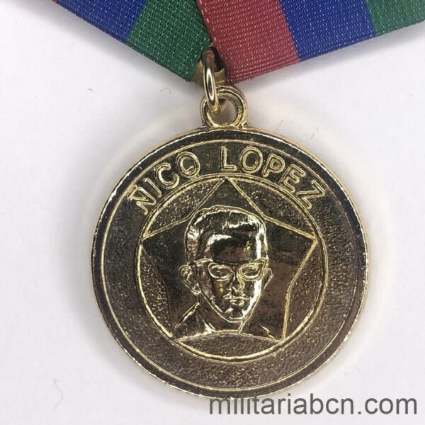 República de Cuba. Medalla Nico López del SNTIQME