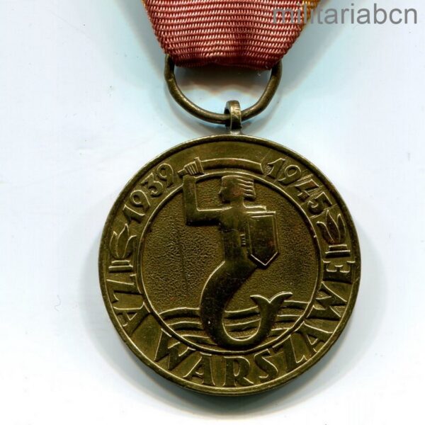 Polonia. Medalla de Varsovia 1939-1945.