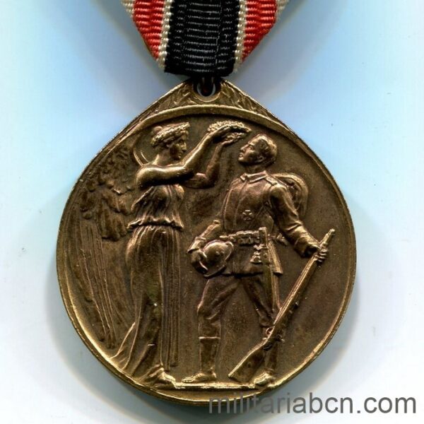 Alemania. Medalla patriótica. Furg Dagerland. 1914, Medalla de la Primera Guerra Mundial.