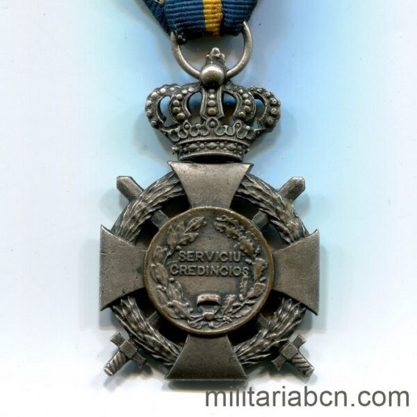 Romania. Distinguished Services Cross. With swords. 2nd Class. Model 1906. reverse