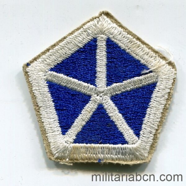 US Army. 5th Army Corps patch. World War II