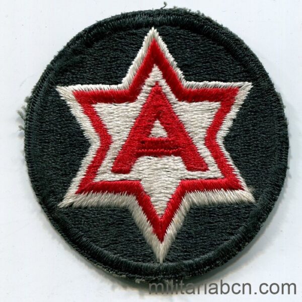 US Army. 6th Army patch. World War II