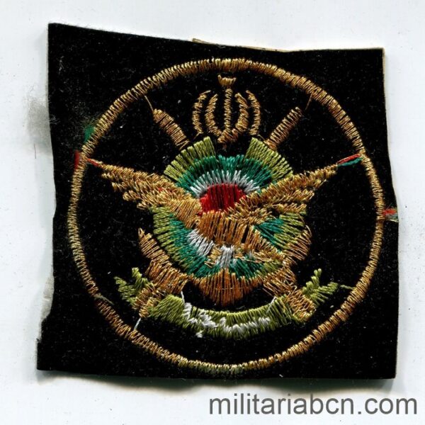 Islamic Republic of Iran. Army patch. Iranian military insignia.