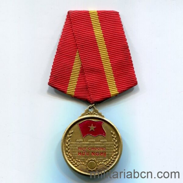 Socialist Republic of Vietnam. Friendship Medal. Awarded to Foreigners.