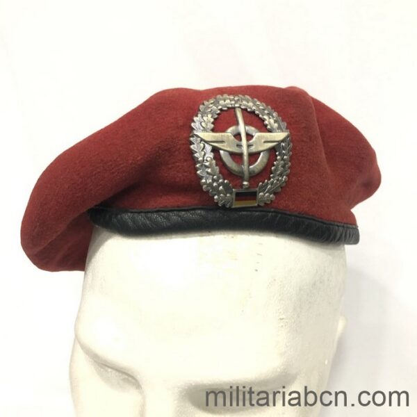Germany. German Federal Republic. Nachschub's beret, Supplies. Size 60. 1995. German beret. Militaria Barcelona