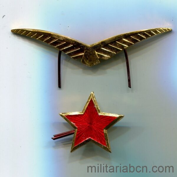 . People's Socialist Republic of Albania. Air Force cap badge