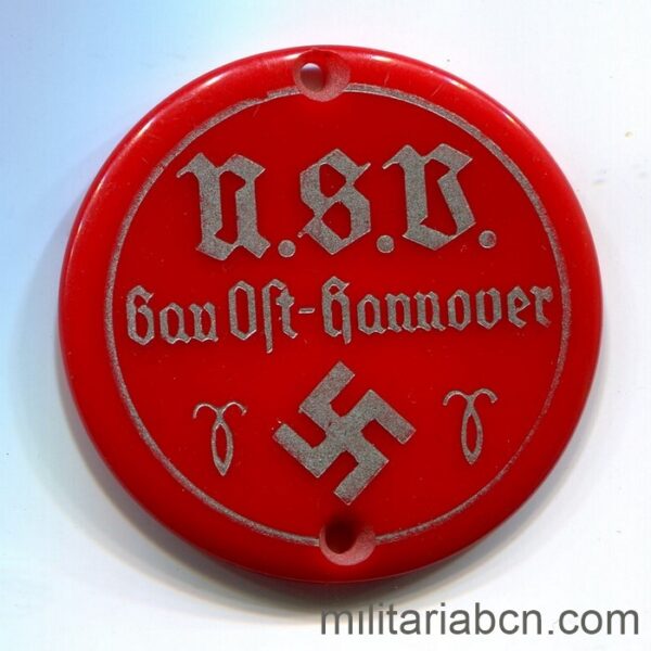 Badge of the N.S.B. Gau Ost-Hannover.