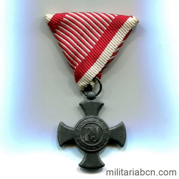 Imperial Austria. Iron Cross for Military Merit. World War 1 Medal.