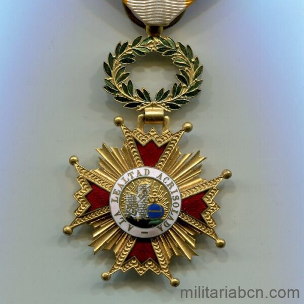 Cruz de la Orden de Isabel la Católica, Época Alfonso XIII.