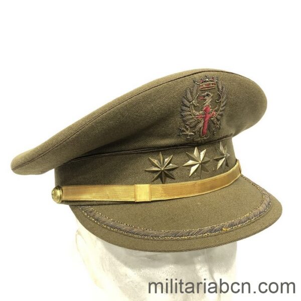Gorra de Coronel del Ejército de Tierra. Perteneció a un Oficial de la División Azul