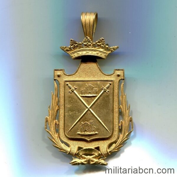 Medalla de Concejal del municipio de Sant Gervasi de Cassoles