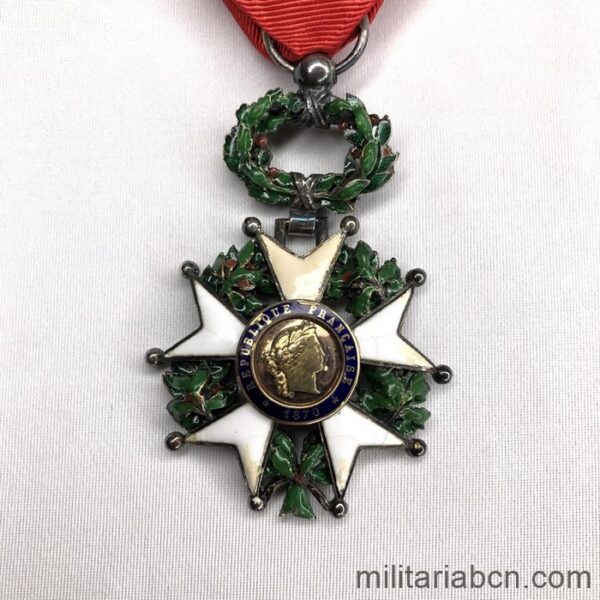 France. Legion of Honour. Knight category. Model 1870.