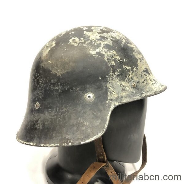 Spain. Spanish helmet model M26 or M1926 with brim, also known as Trubia from the Spanish Civil War.