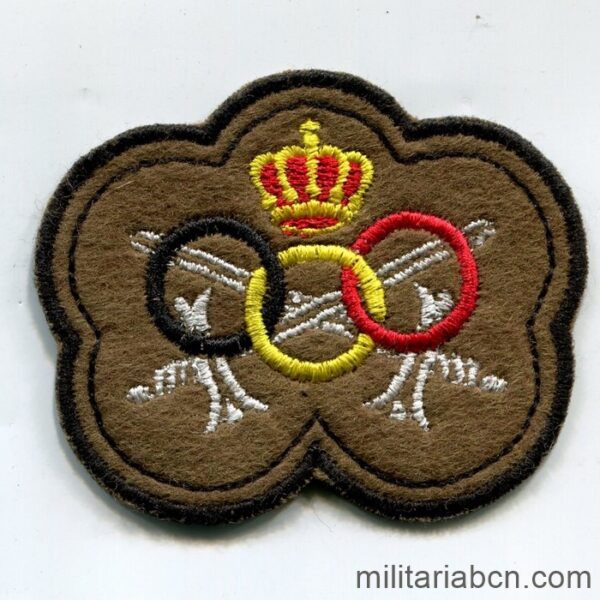 Belgium. Army sports title patch.