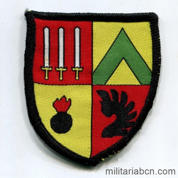 República de Albania. Insignia de tela del Ejército Albanés N2