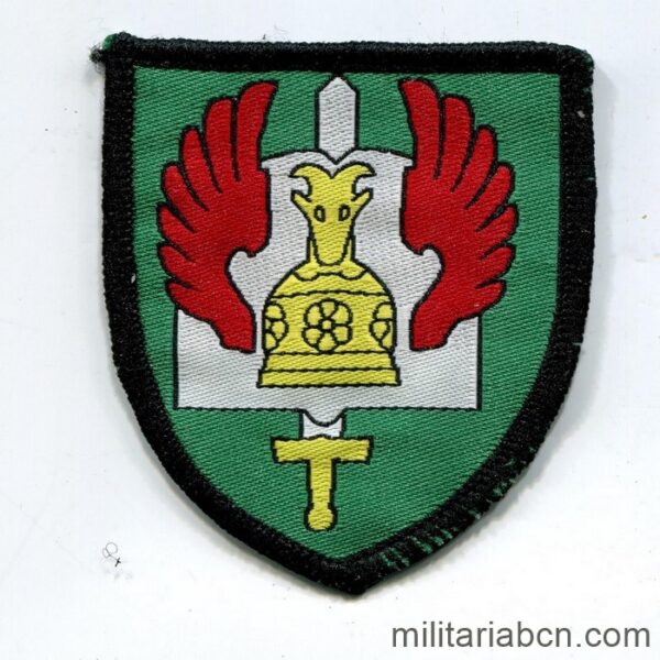 República de Albania. Insignia de tela del Ejército Albanés N1