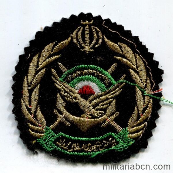 Irán. Parche de brazo del Artesh o Ejército de la República Islámica del Irán. F2