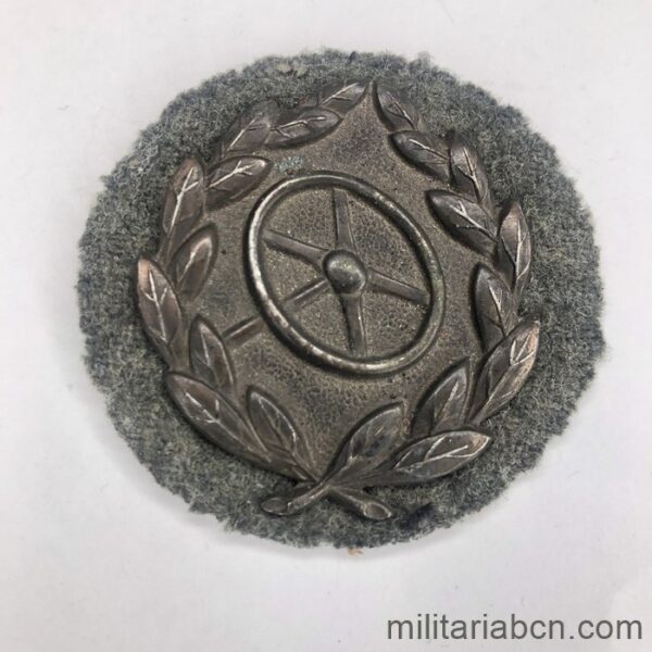 Germany Third Reich. Wehrmacht Driver's Badge. bronze version. Kraftfahrbewährungsabzeichen in Bronze A2