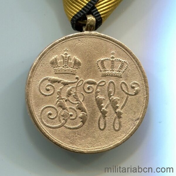 Austria. Prussian and Austrian medal for the Danish Campaign 1864