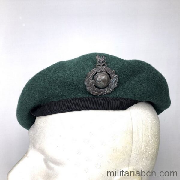 United Kingdom. Green beret of the Royal Marines Commando