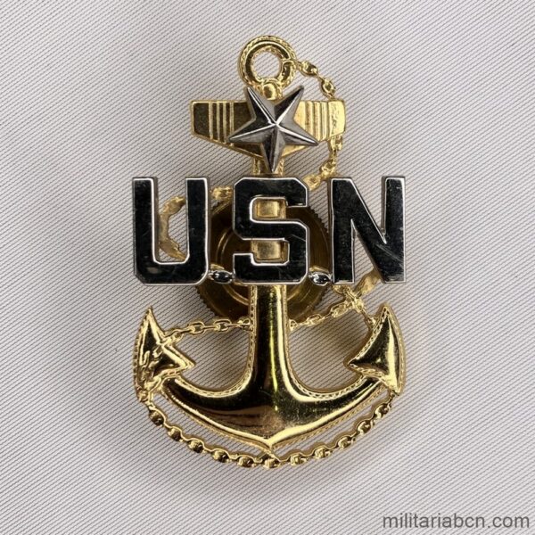 USN United States Navy cap bade. Chief Petty Officer