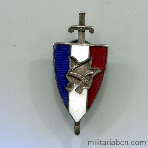 France. Lapel pin of the Legion Française de Combattants. Vichy.